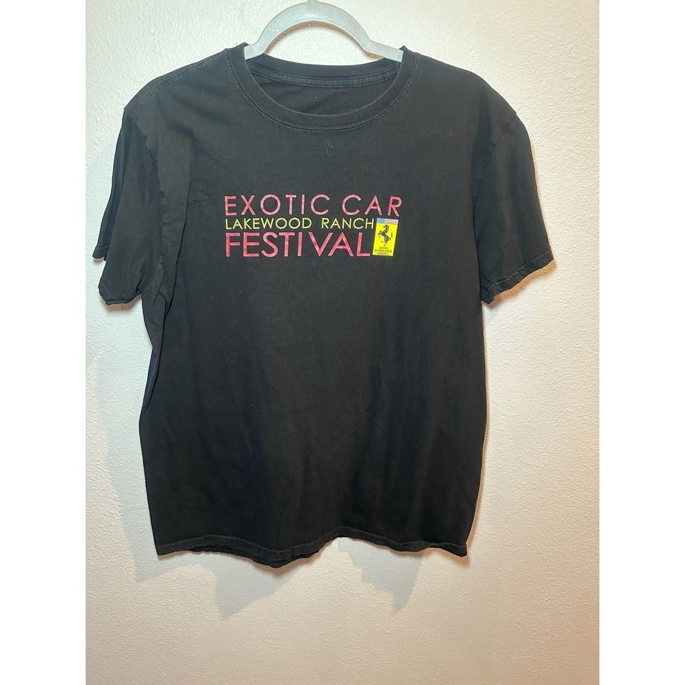 Lakewood Ranch FL 2018 Exotic Car Festival Enzo Ferrari XL Unisex Adult T Shirt
